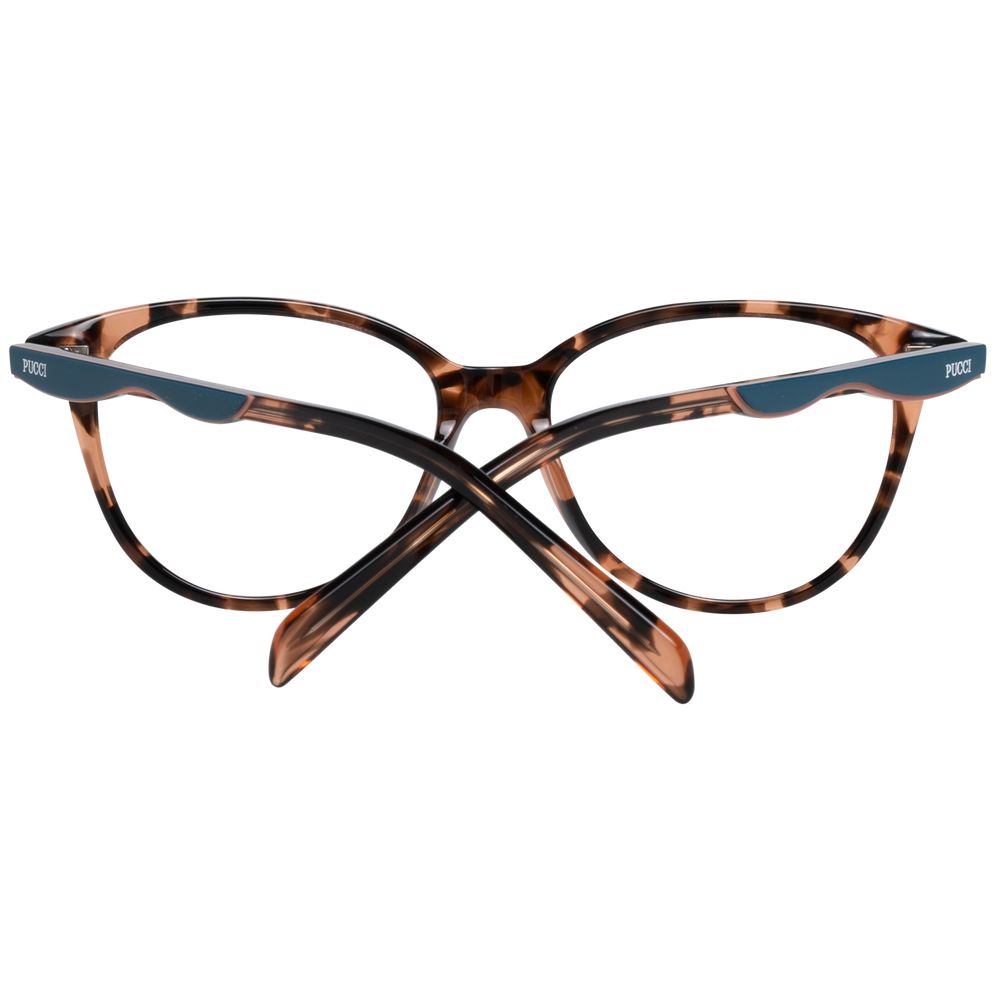 Emilio Pucci Brown Women Glasses Frame