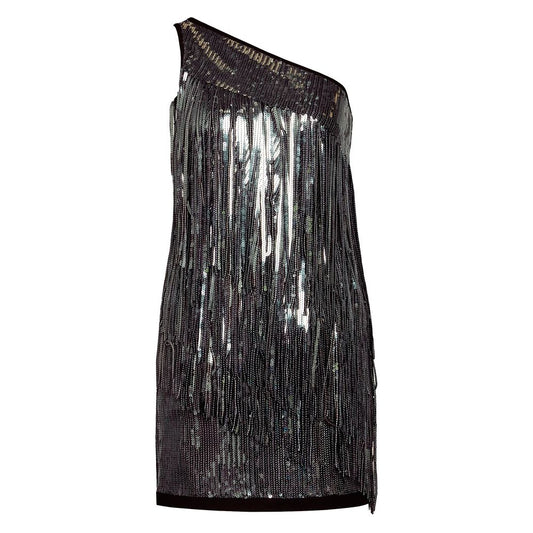 PINKO Gray Polyester Women Dress