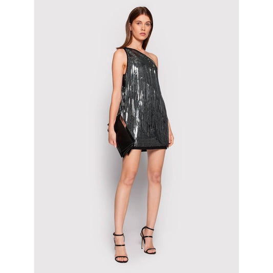 PINKO Gray Polyester Women Dress