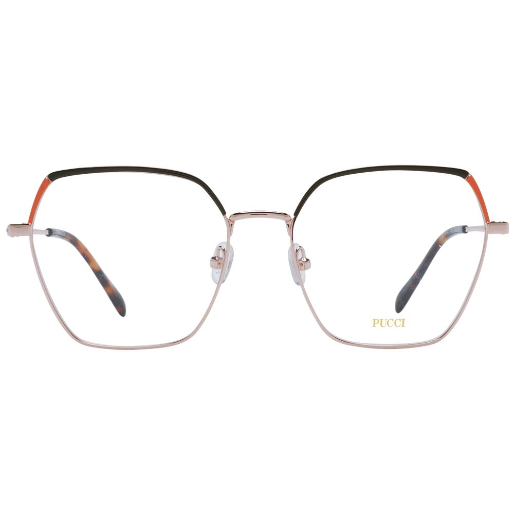 Emilio Pucci Rose Gold Women Glasses Frame