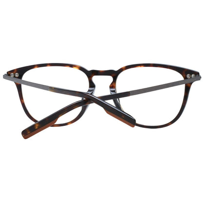 Ermenegildo Zegna Brown Men Glasses Frame
