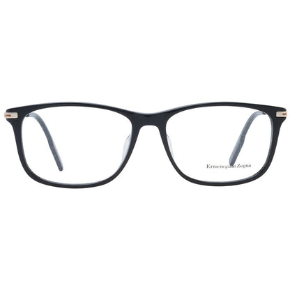 Ermenegildo Zegna Black Men Glasses Frame
