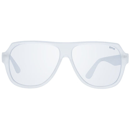 BMW White Men Sunglass