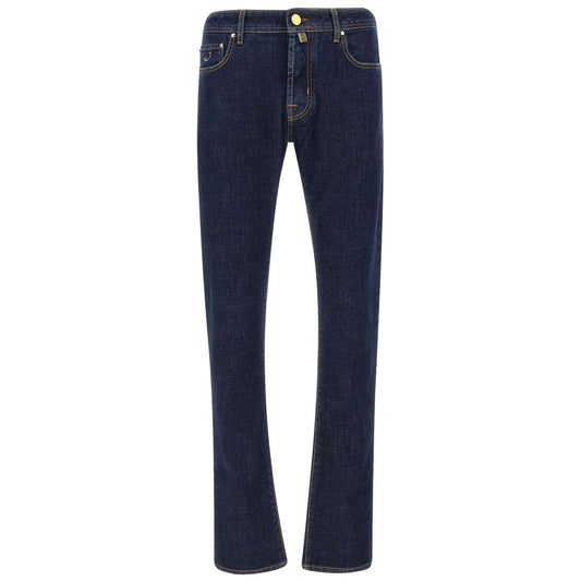 Jacob Cohen Blue Stretch Denim Men's Jeans