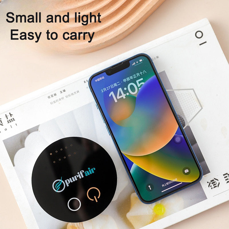 Purificador de aire USB, esterilizador, eliminación de olores