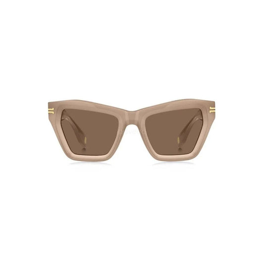 Marc Jacobs Beige Plastic Sunglasses