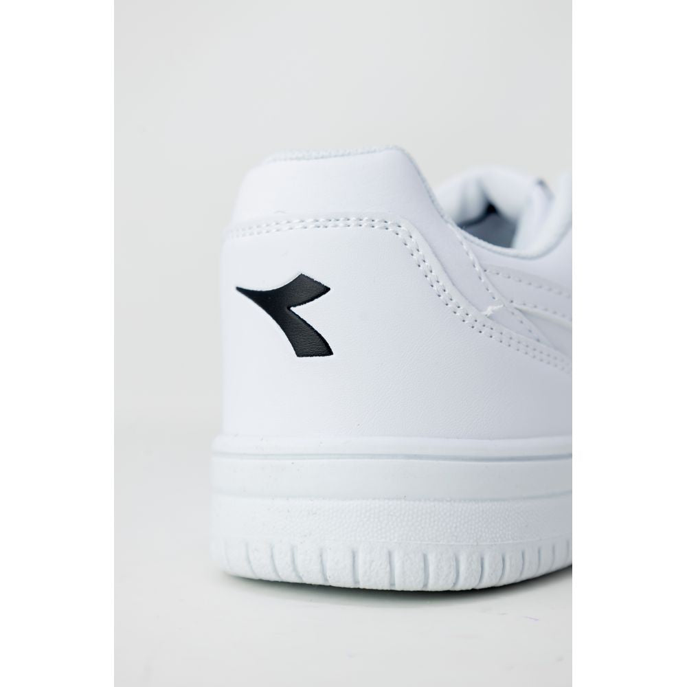 Diadora White Artificial Leather Sneaker