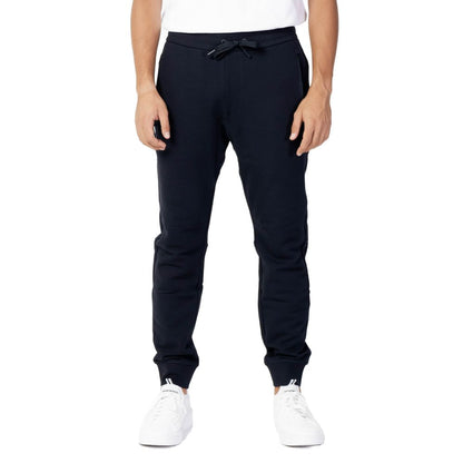 Armani Exchange Blue Cotton Joggers Workout Pant