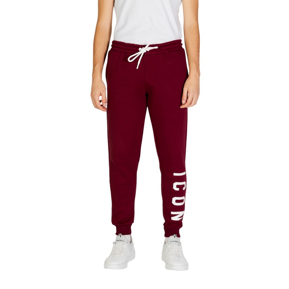 Icon Bordeaux Cotton Joggers Workout Pant