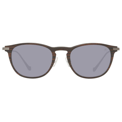 Hackett Brown Metal Metal Metal Sunglasses