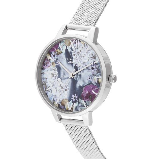 Olivia Burton Silver Stainless Steel Watch