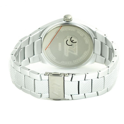 Chronotech Silver Stainless Steel Watch