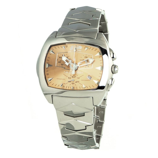 Chronotech Silver Stainless Steel Watch