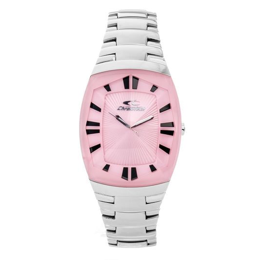 Chronotech Silver Stainless Steel Watch