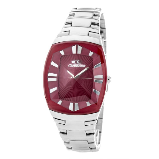 Chronotech Silver Stainless Steel Watch