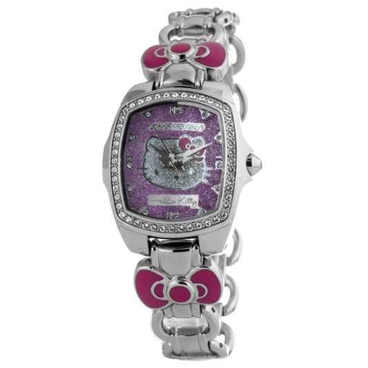 Chronotech Silver Stainless Steel Watch