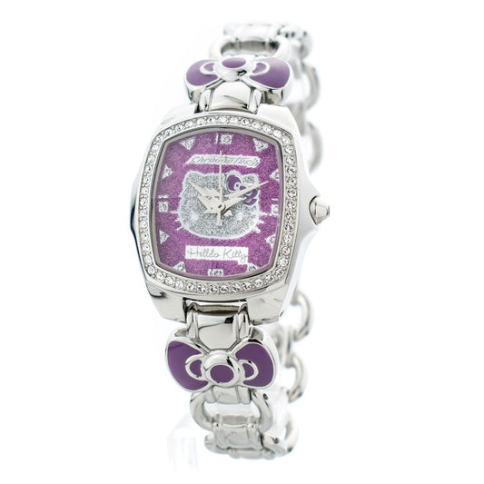 Chronotech Silver Stainless Steel Watch