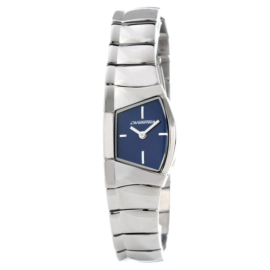 Chronotech Silver Stainless Steel Watch