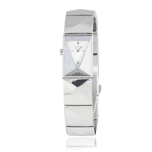Chronotech Silver Stainless Steel Watch