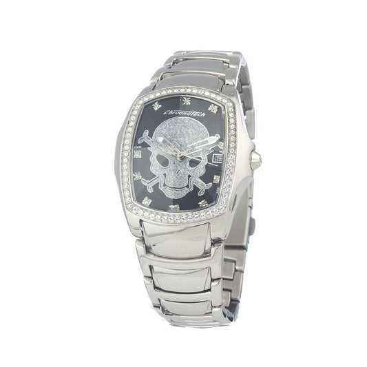 Chronotech Silver Stainless Steel Watch