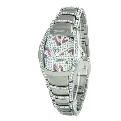Chronotech Silver Stainless Steel Watch