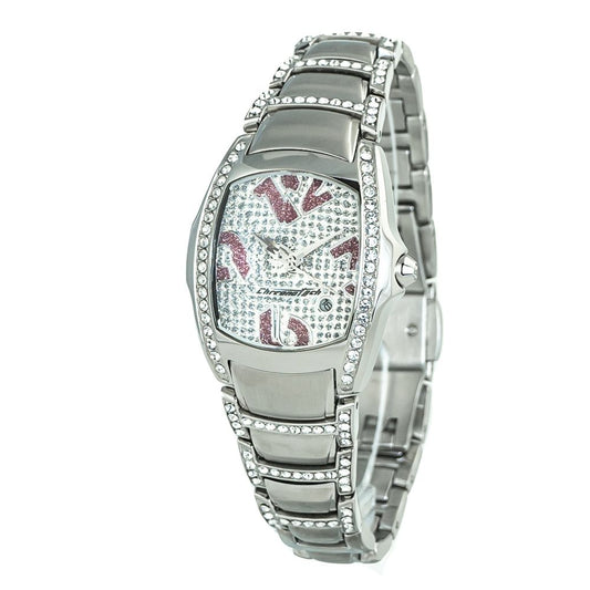 Chronotech Silver Stainless Steel Watch