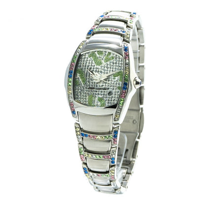Chronotech Silver Stainless Steel Watch