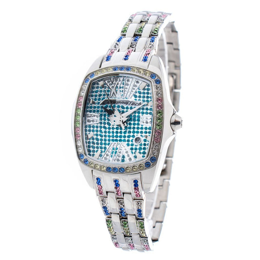 Chronotech Silver Stainless Steel Watch