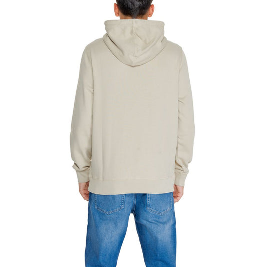 Calvin Klein Jeans Beige Recycled Cotton Sweater