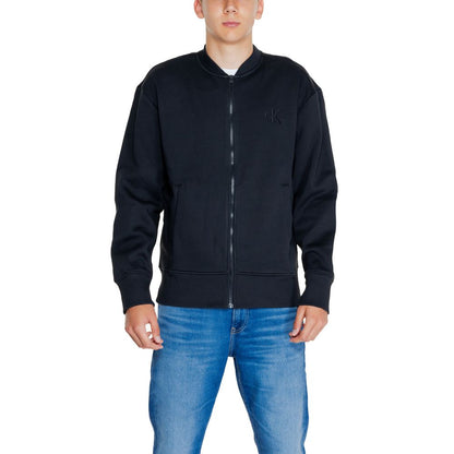Calvin Klein Jeans Black Recycled Cotton Sweater