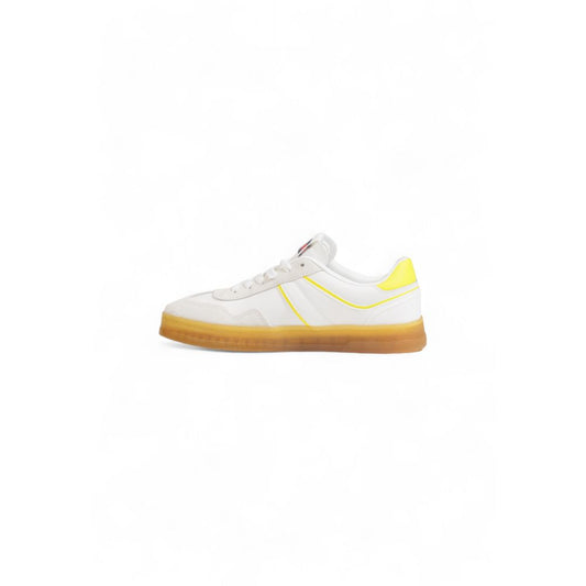 Tommy Hilfiger Yellow Suede Leather Sneaker