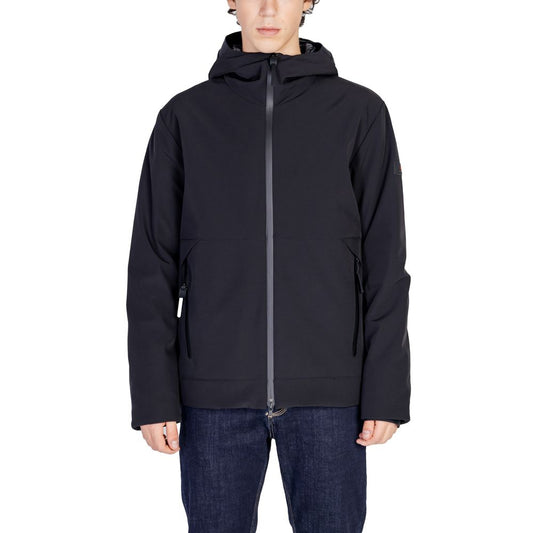Peuterey Black Polyamide Jackets & Coat