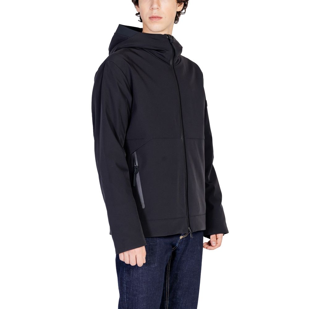 Peuterey Black Polyamide Jackets & Coat