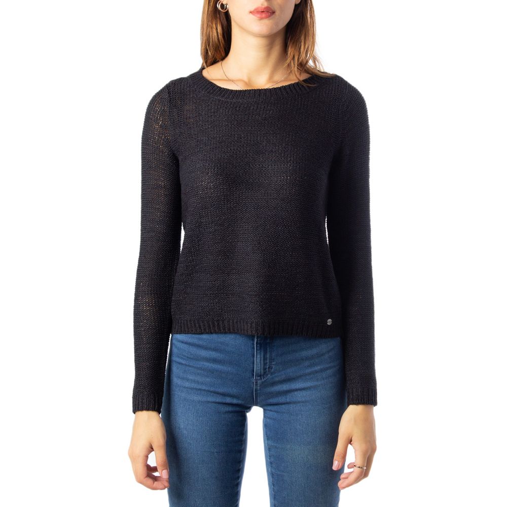 Only Black Marabou Sweater