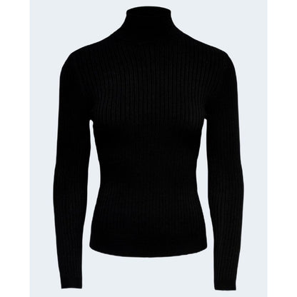 Only Black Viscose Turtleneck