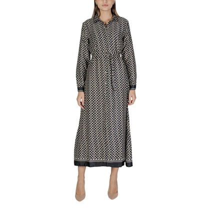 Only Black Recycled Polyester Long