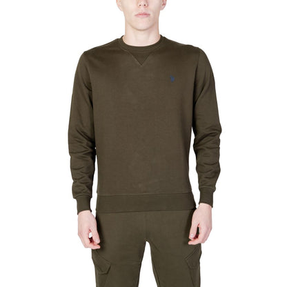 U.S. POLO ASSN. Green Cotton Sweater