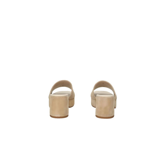 Guess Brown Suede Leather Sandal