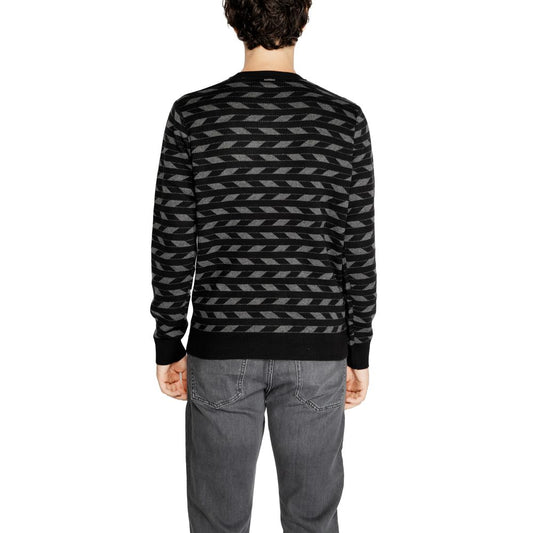 Antony Morato Black Marabou Sweater