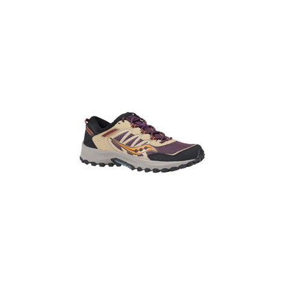 Saucony Purple Nubuc Leather Sneaker
