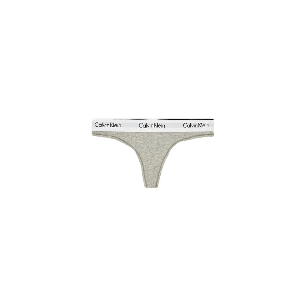 Calvin Klein Underwear Gray Cotton Panty