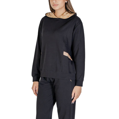 Alviero Martini Prima Classe Black Cotton Hoody