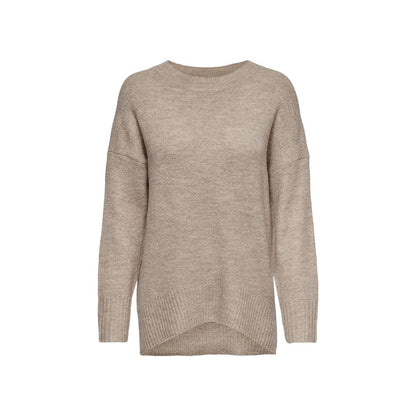 Only Beige Marabou Sweater