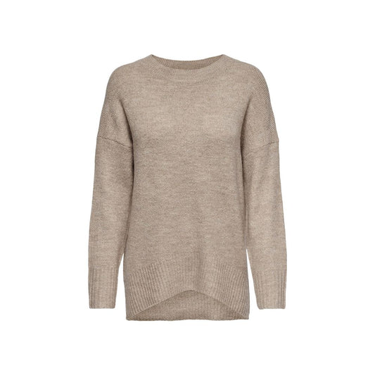 Only Beige Marabou Sweater