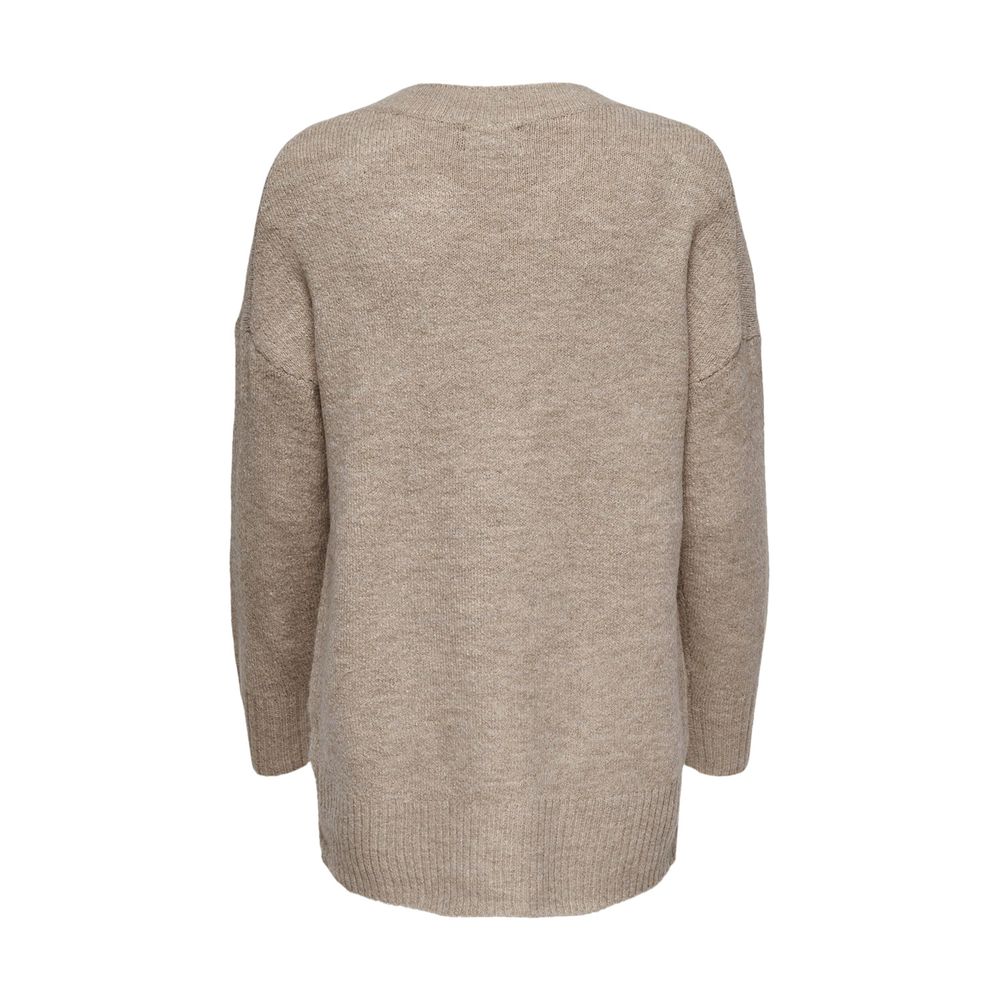 Only Beige Marabou Sweater
