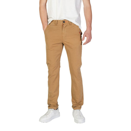 Superdry Beige Cotton Skinny Pant