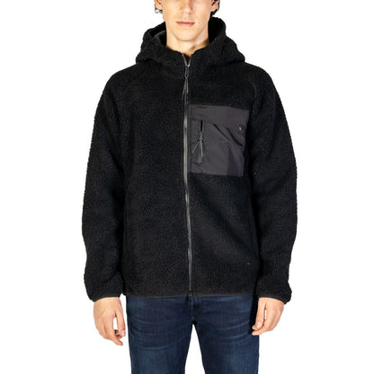 Hydra Clothing Black Polyester Jackets & Coat