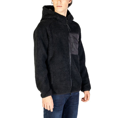 Hydra Clothing Black Polyester Jackets & Coat