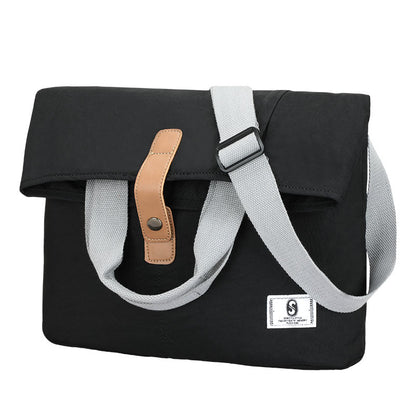 Bolso bandolera informal, nueva tendencia, bolso de hombro para hombre, bolso diagonal para tableta y ordenador.