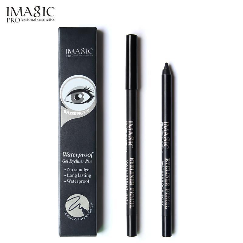Lápiz delineador de ojos profesional IMAGIC, 1 unidad, gran oferta, resistente al agua, en gel